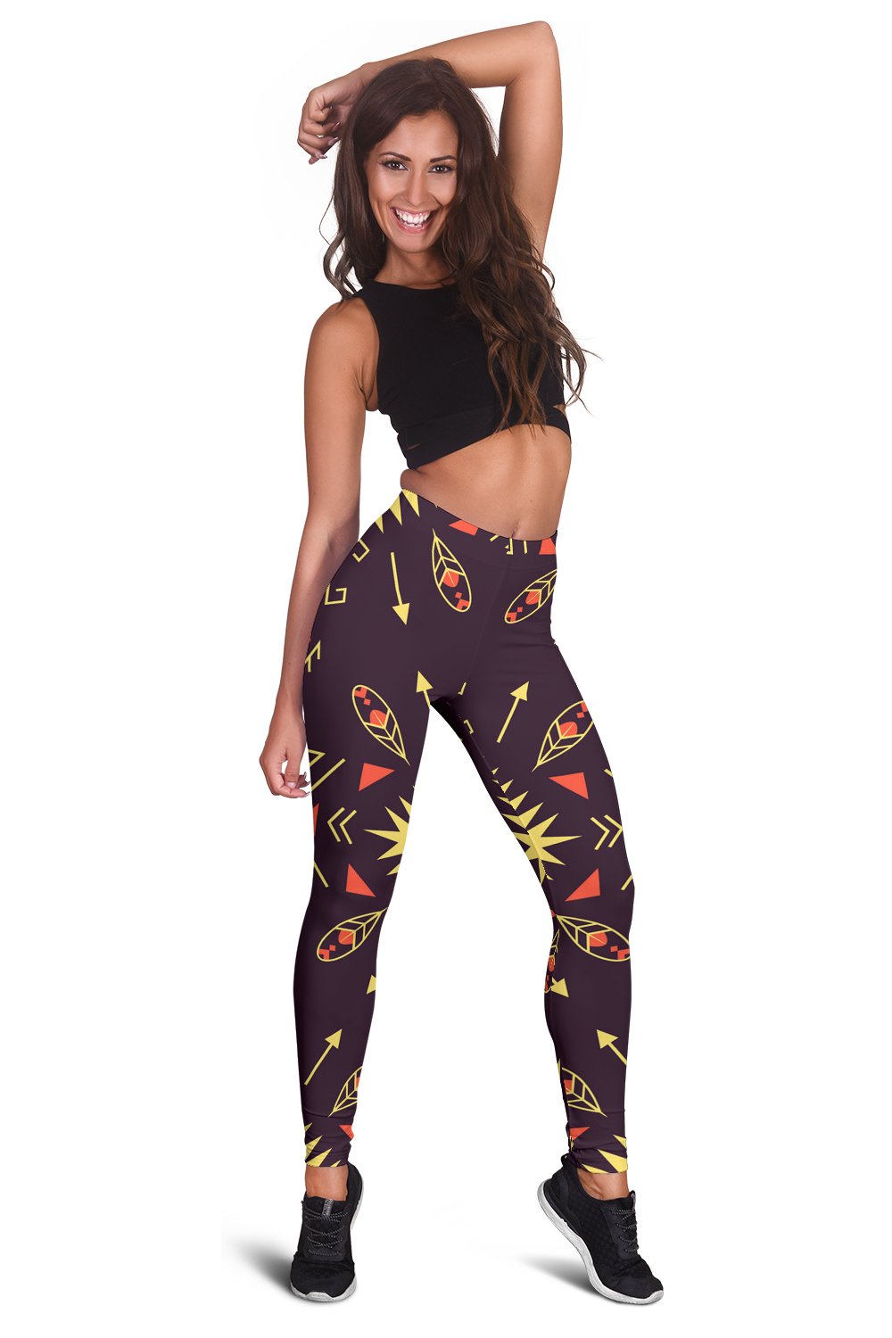 Feather Arrows Native American Leggings LT10