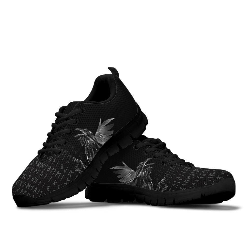 Viking Sneakers - The Raven Of Odin Rune RLT12