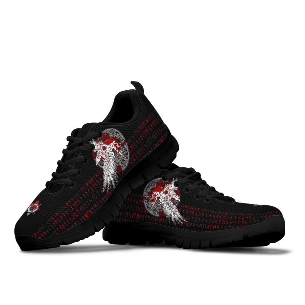 Viking Sneakers - Mystical Raven Tattoo Blood RLT12