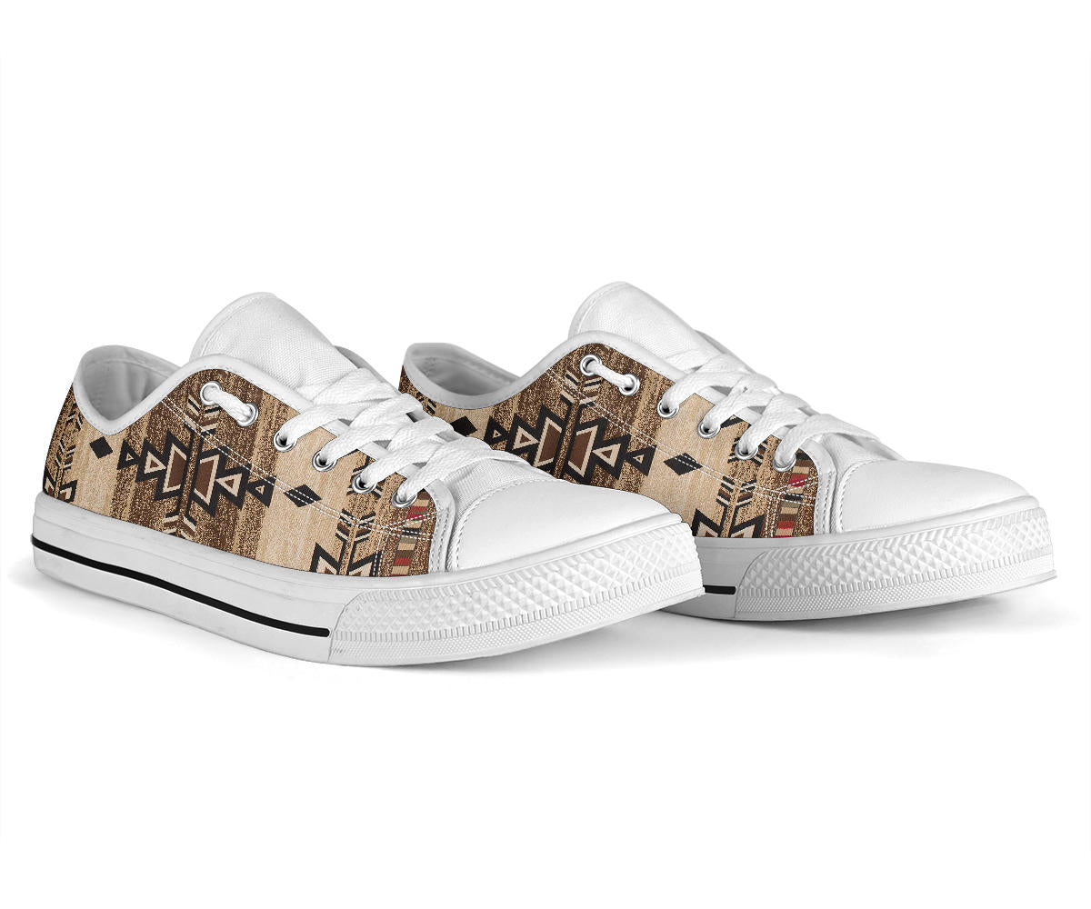 Brown Arrow Native American No Box Low Top Shoes LT10