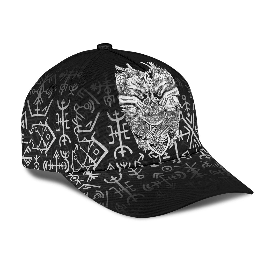 Viking Classic Cap Wolf and Raven Special RLT12