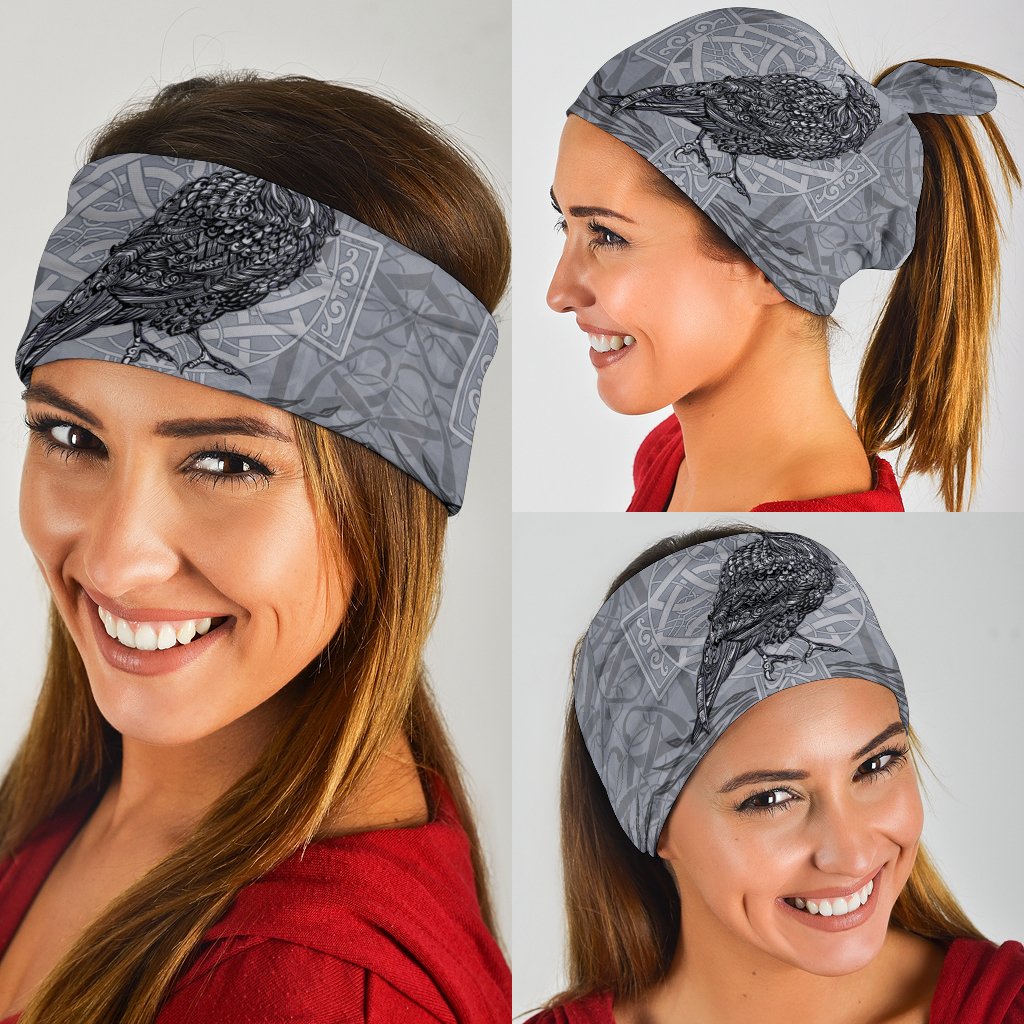 Viking Bandana 3 Pack Odin's Celtic Raven Scandinavian Tattoo Style RLT12