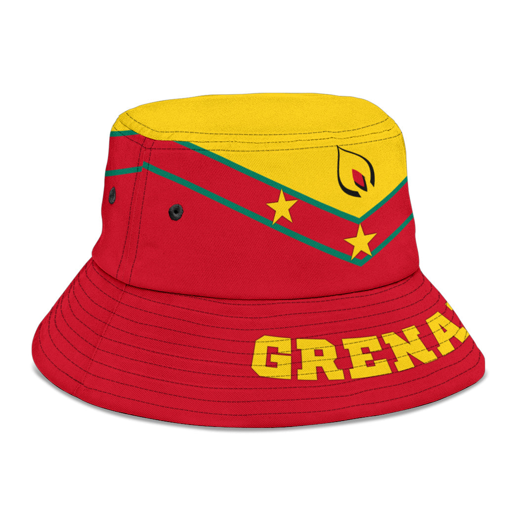 Grenada Bucket Hat - Proud Grenadian LT12