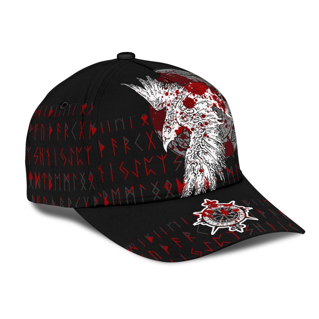 Viking Classic Cap Mystical Raven Tattoo Blood RLT12