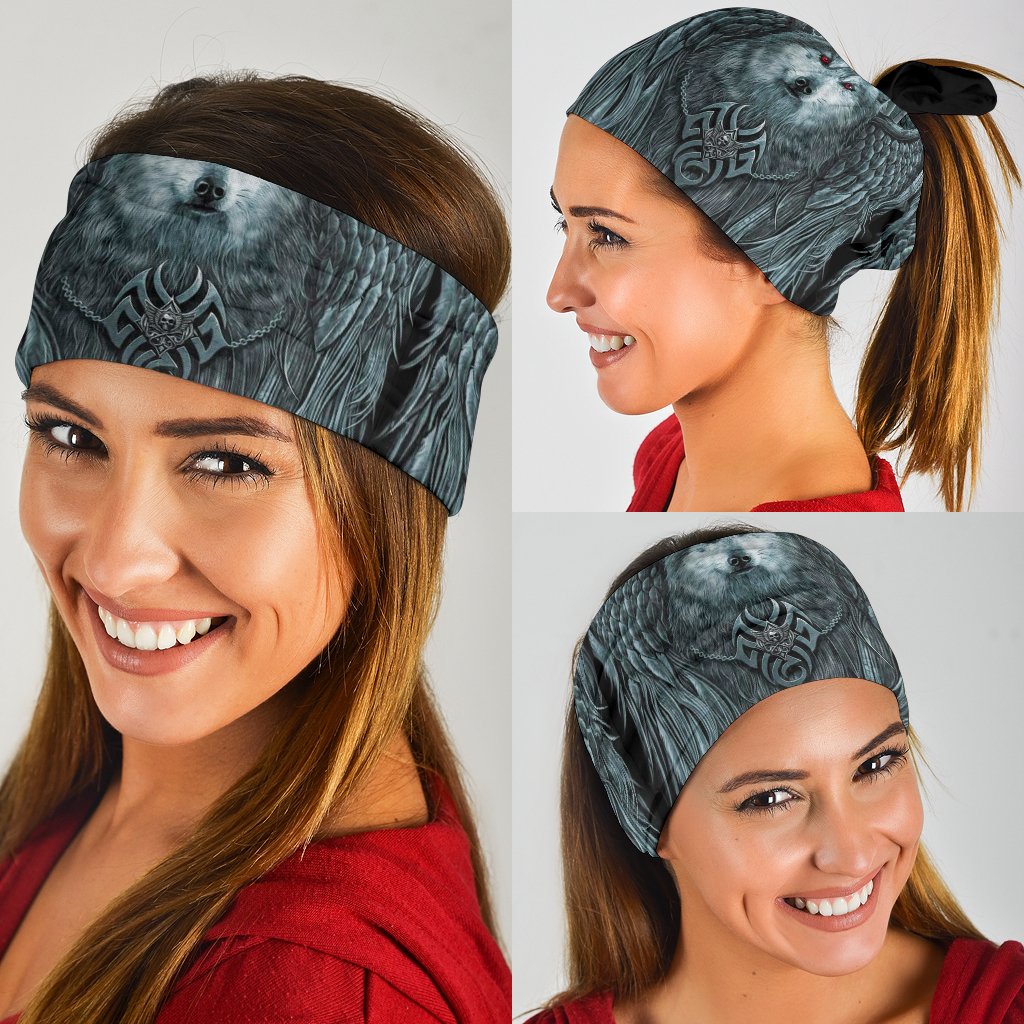 Viking Bandana 3 Pack, Spiral Wolf Spirit RLT12