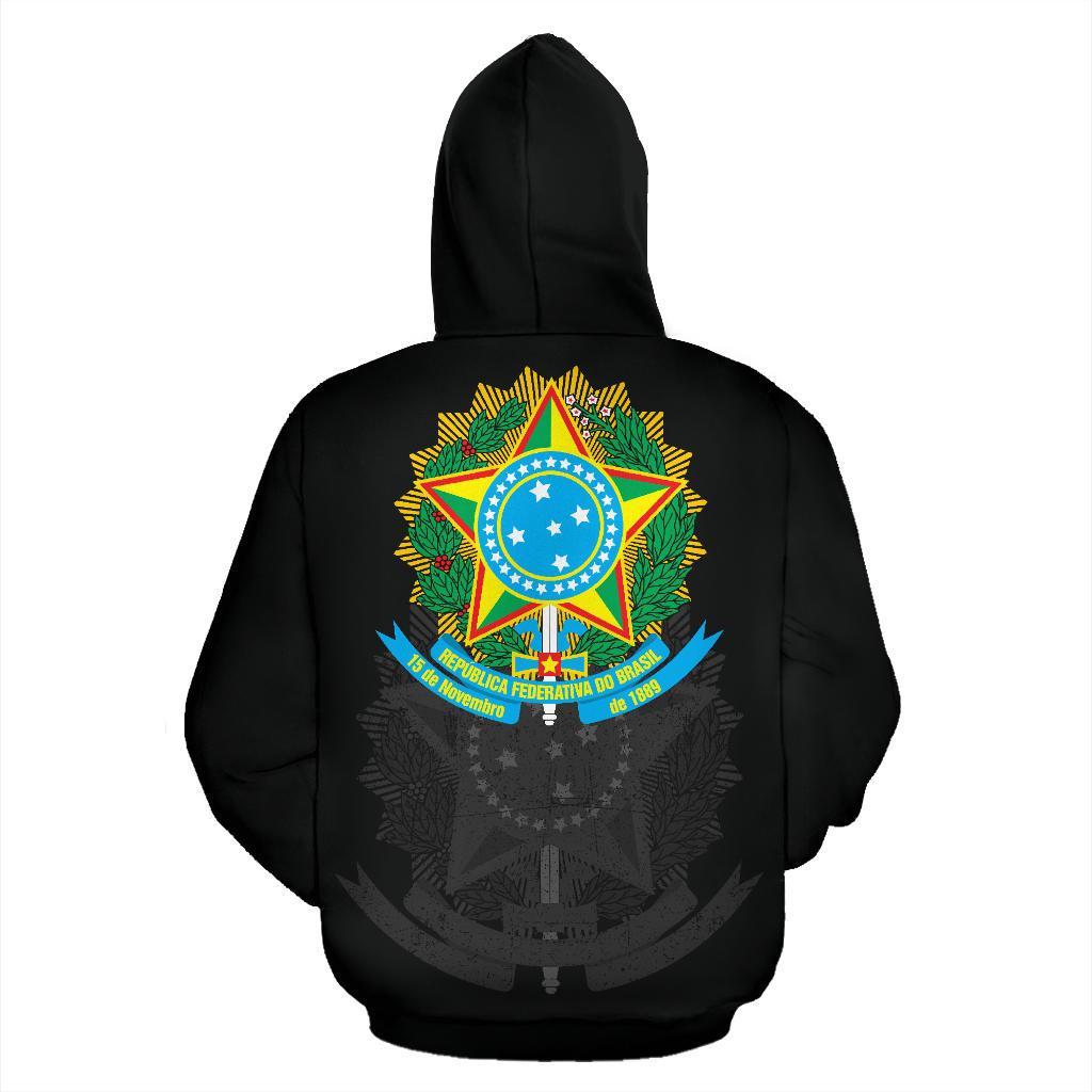 Brazil Zipper Hoodie