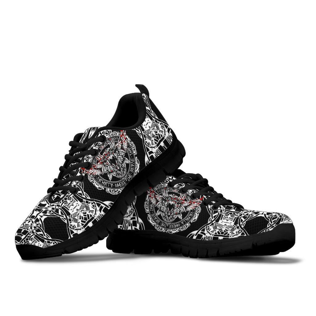 Viking Sneakers, Raven Blood RLT12