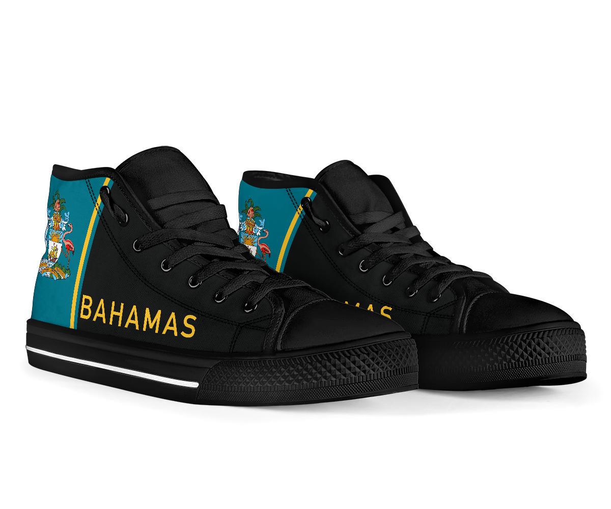Bahamas High Top Canvas Shoes - Curve Version