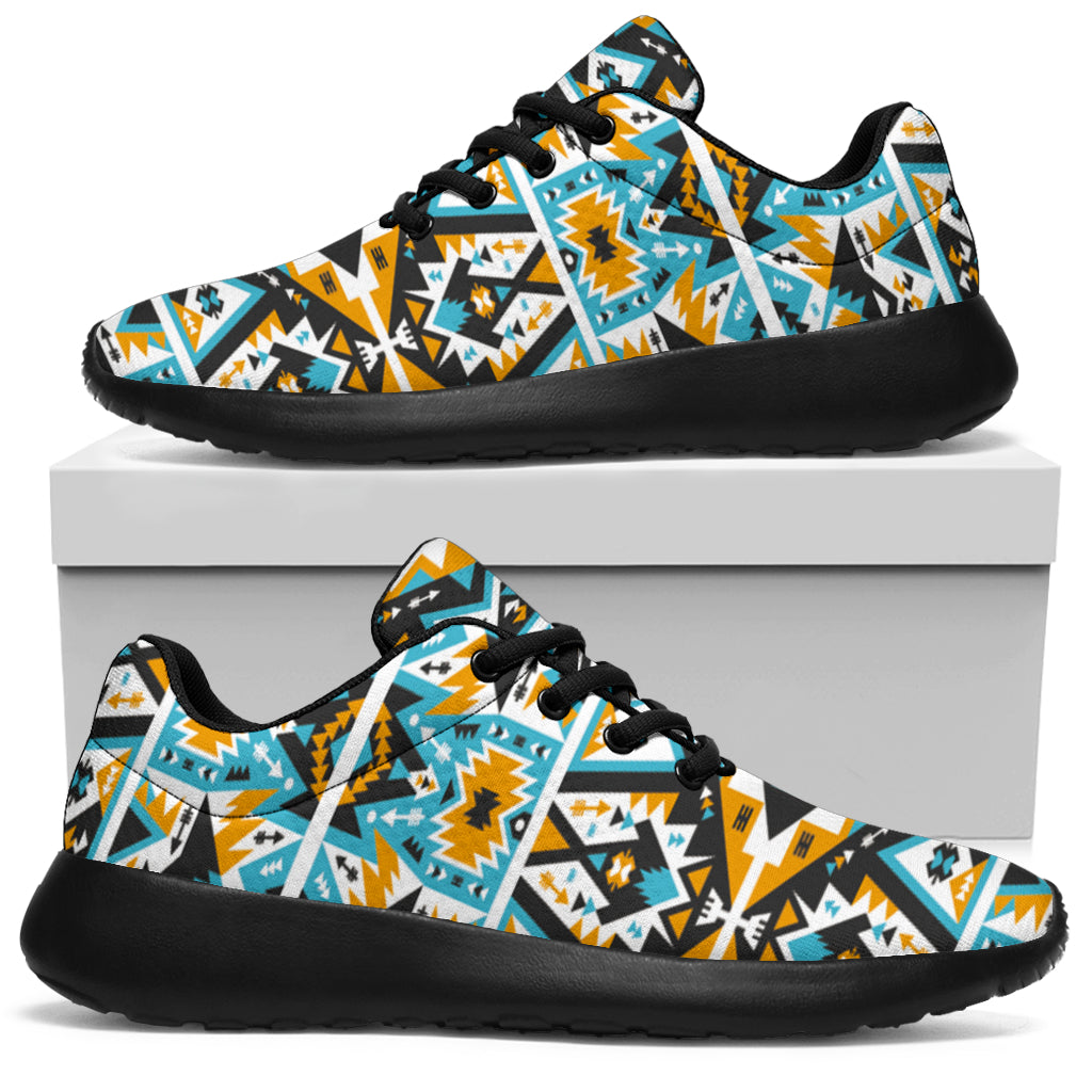 Native American Seamless Ethnic Pattern Sport Sneakers LT10