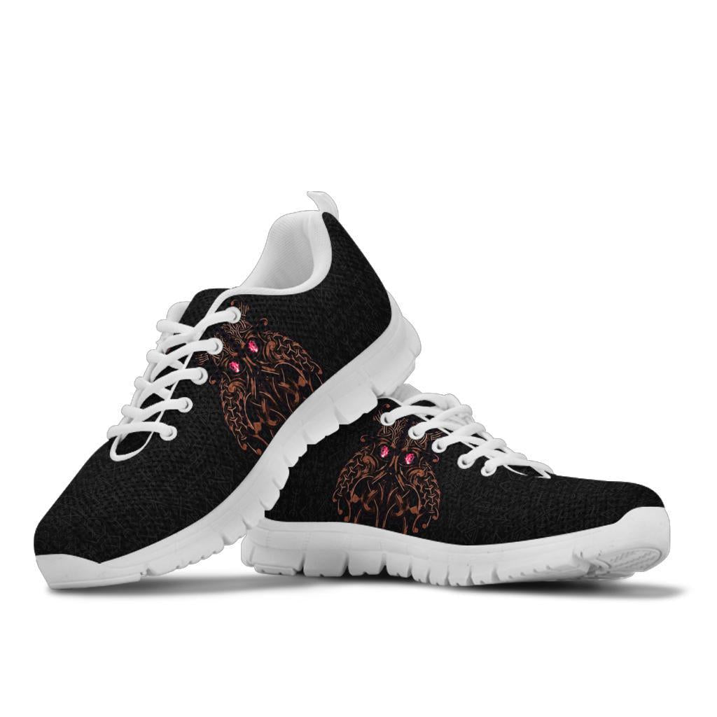 Viking Sneakers, Odin God Furthark Tattoo Special RLT12