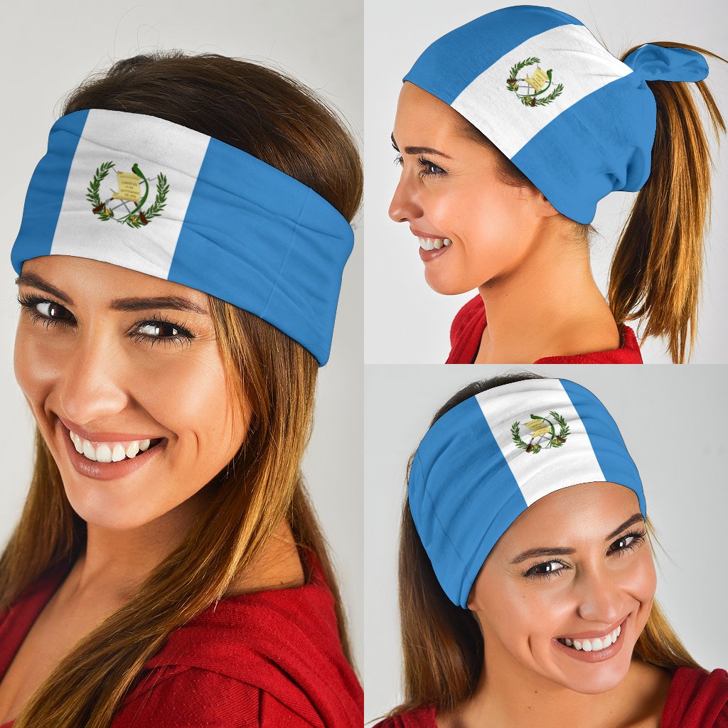 Guatemala Bandana 3 - Pack - Flag Neck Gaiter
