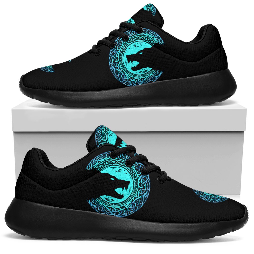 Viking Sport Sneakers - Fenrir Norse Wolf RLT12