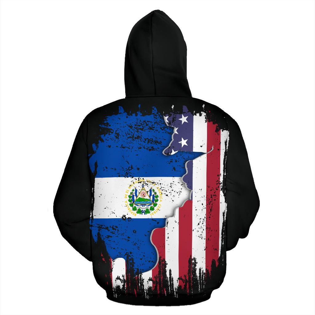 American Grown El Salvador Root DNA Hoodie