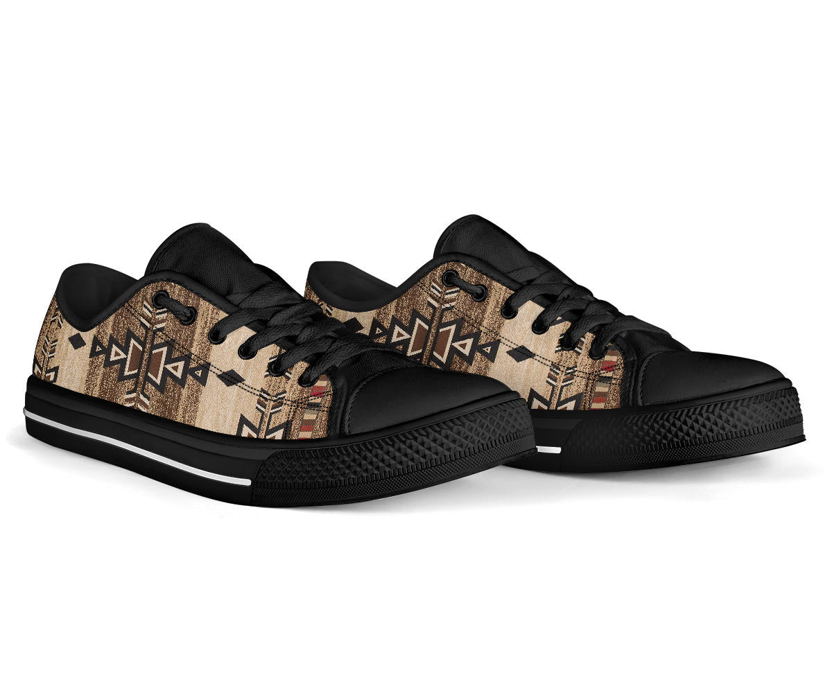 Brown Arrow Native American No Box Low Top Shoes LT10