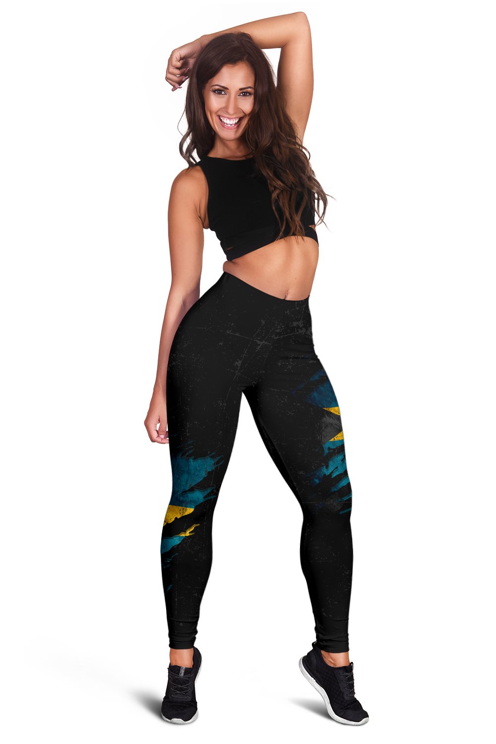 The Bahamas in Me Women's Leggings - Special Grunge Style