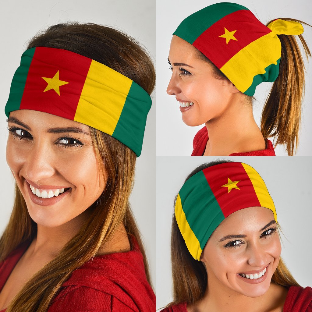 Cameroon Bandana 3-Pack - Flag Neck Gaiter