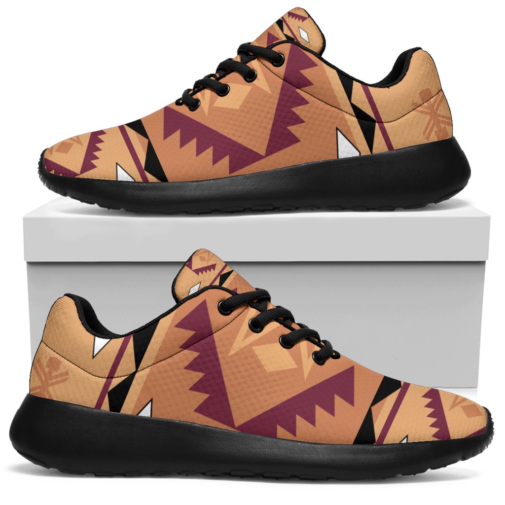 Pink Purple Design Native American Sport Sneakers LT10