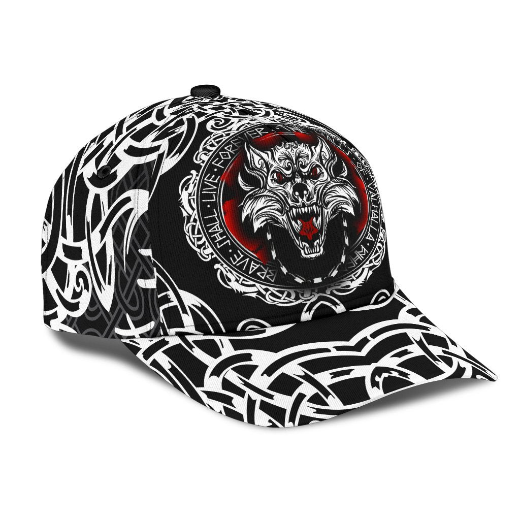 Viking Classic Cap, Fenrir Wolf RLT12
