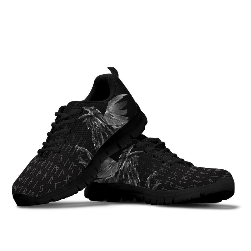Viking Sneakers - Odin Huginn and Muninn Rune RLT12