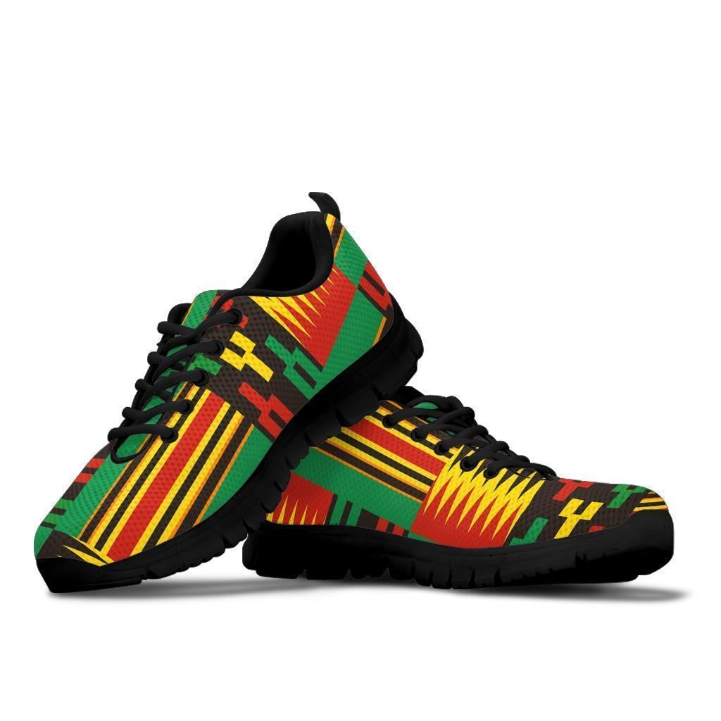 African Shoes - Adwinasa Kente Sneakers