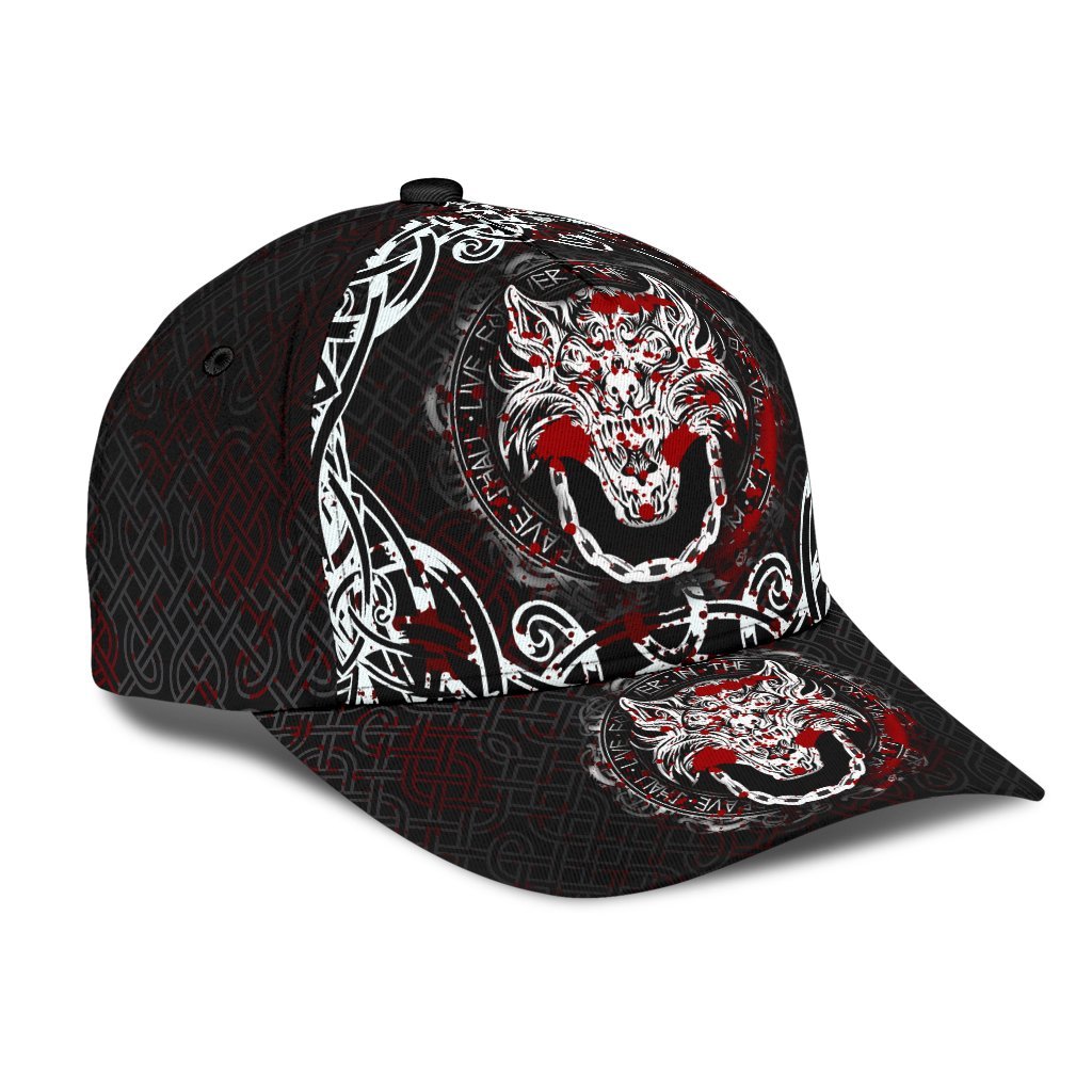 Viking Classic Cap Fenrir Viking Blood 3D RLT12