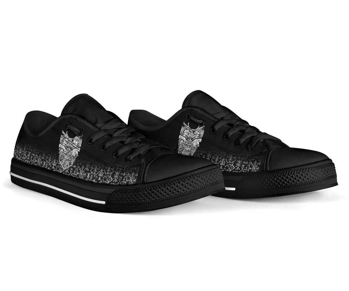 Viking Low Top Shoes Wolf and Raven Special RLT12