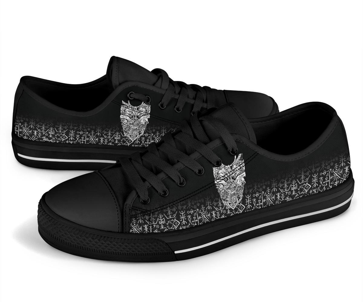 Viking Low Top Shoes Wolf and Raven Special RLT12