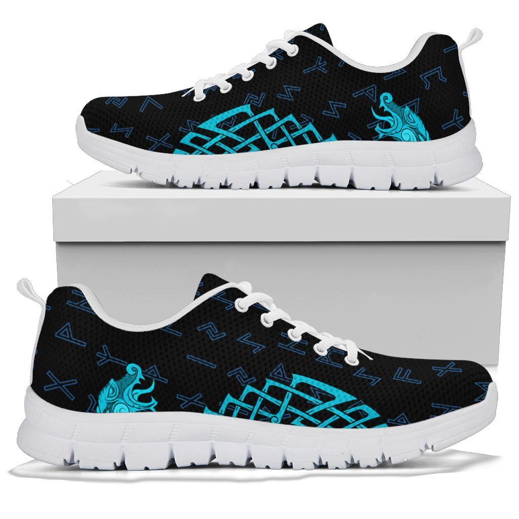 Viking Sneakers, Aegishjalmur Helm Of Awe Blue Edition RLT12