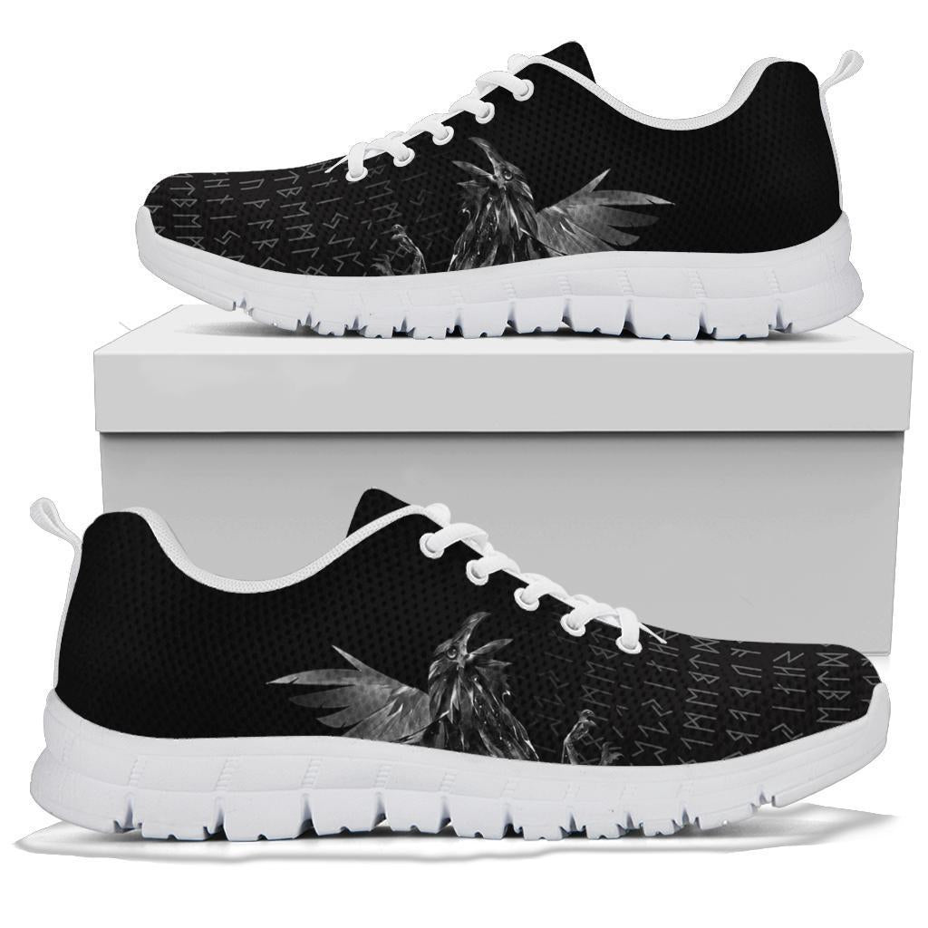 Viking Sneakers - The Raven Of Odin Rune RLT12