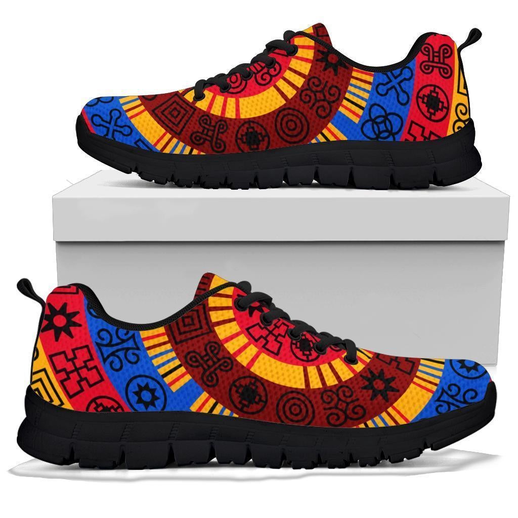 African Shoes - Circle Adinkra Sneakers