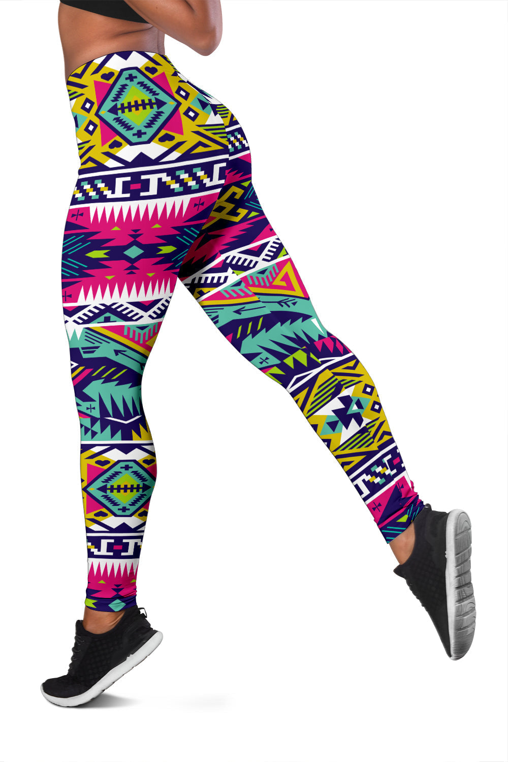Full Color Thunder Bird Native American Leggings LT10