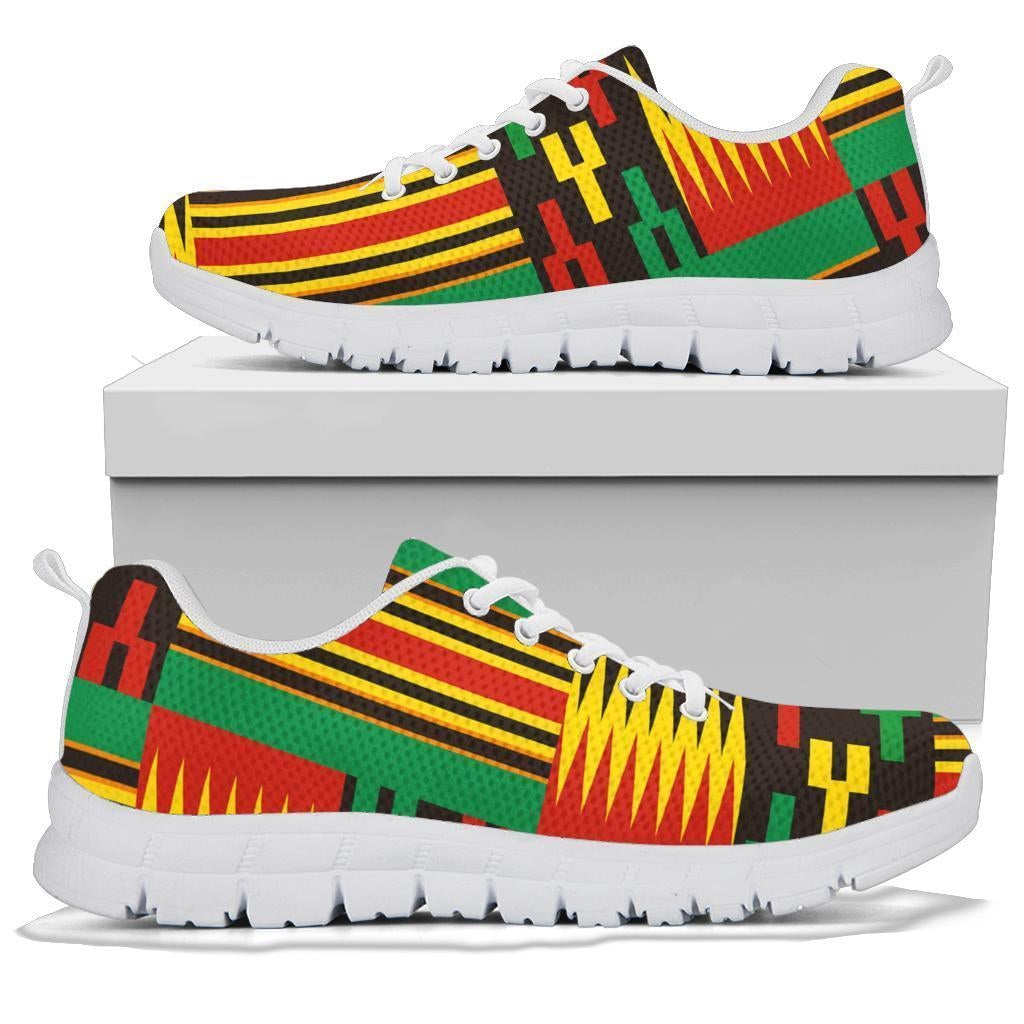 African Shoes - Adwinasa Kente Sneakers