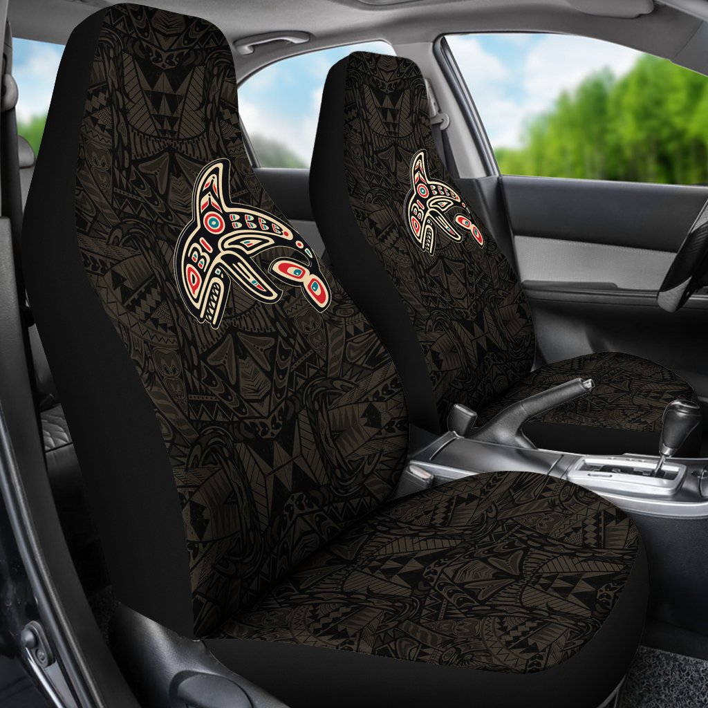Canada Haida Killer Whale Haida Car Seat Covers