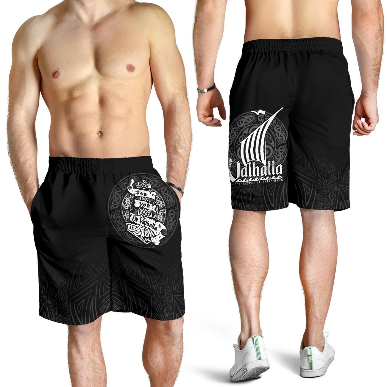 Viking Men's Shorts - See You In Valhalla RLT12