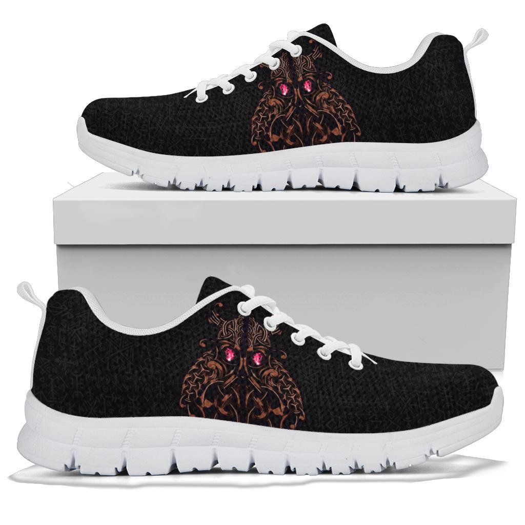 Viking Sneakers, Odin God Furthark Tattoo Special RLT12