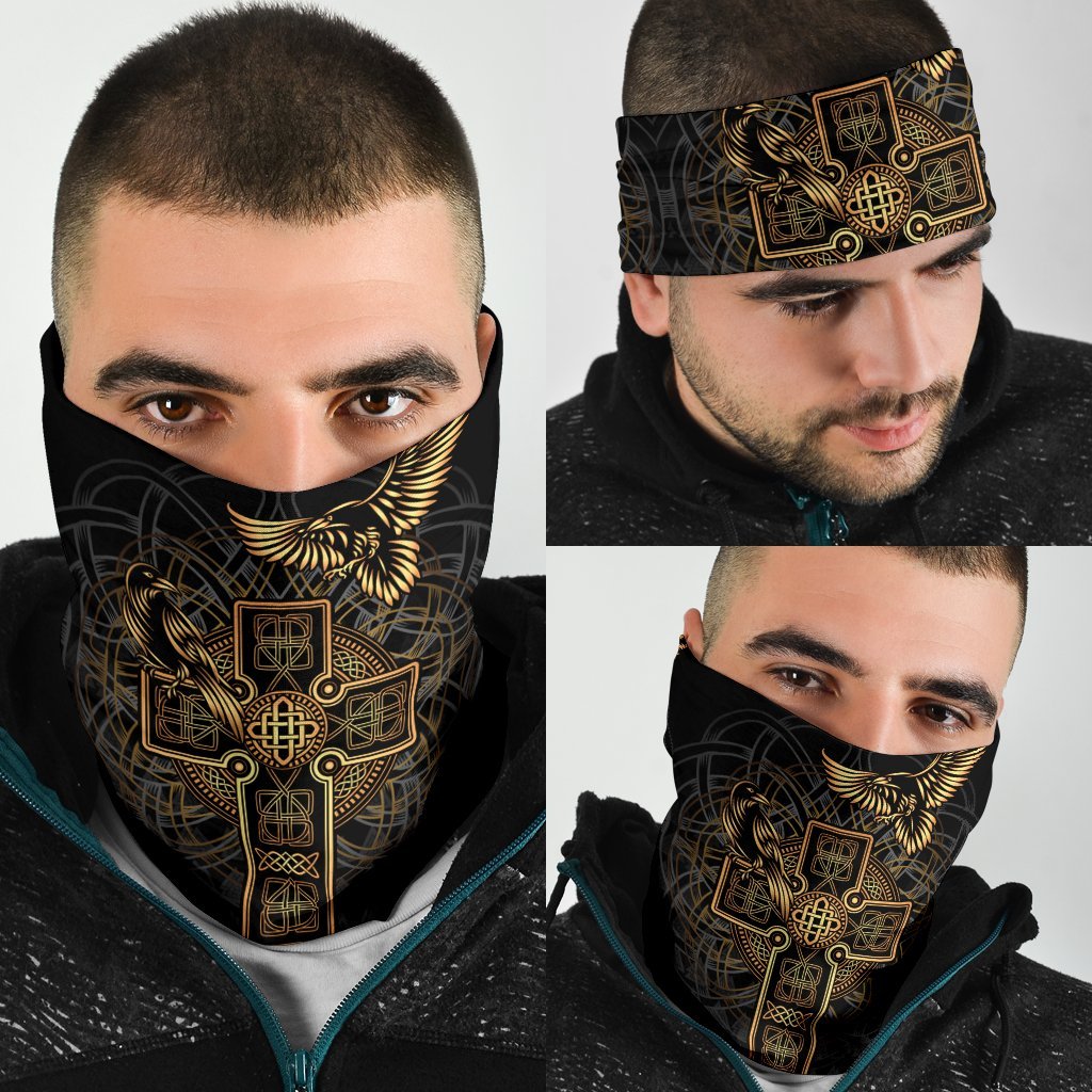 Viking Bandana 3 Pack Odin's Celtic Raven Tattoo RLT12