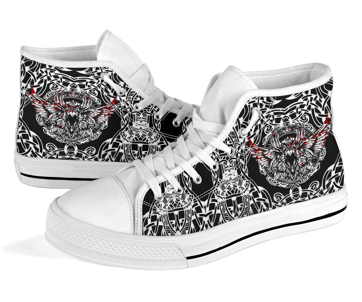 Viking High Top Shoes, Raven Blood RLT12
