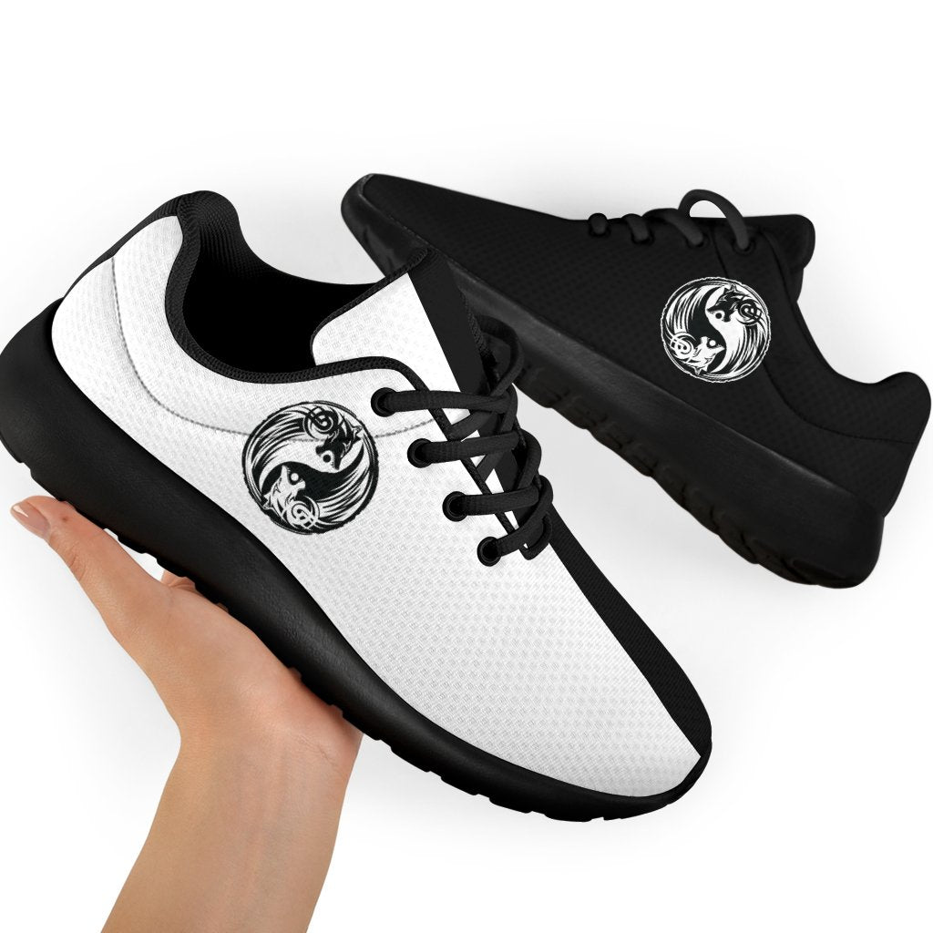 Viking Bomber Sport Sneakers Ying Yang Wolf RLT12