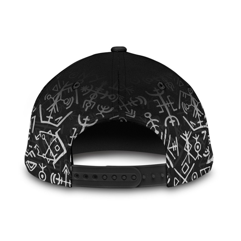 Viking Classic Cap Wolf and Raven Special RLT12