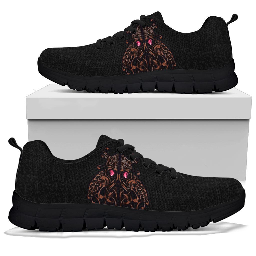 Viking Sneakers, Odin God Furthark Tattoo Special RLT12