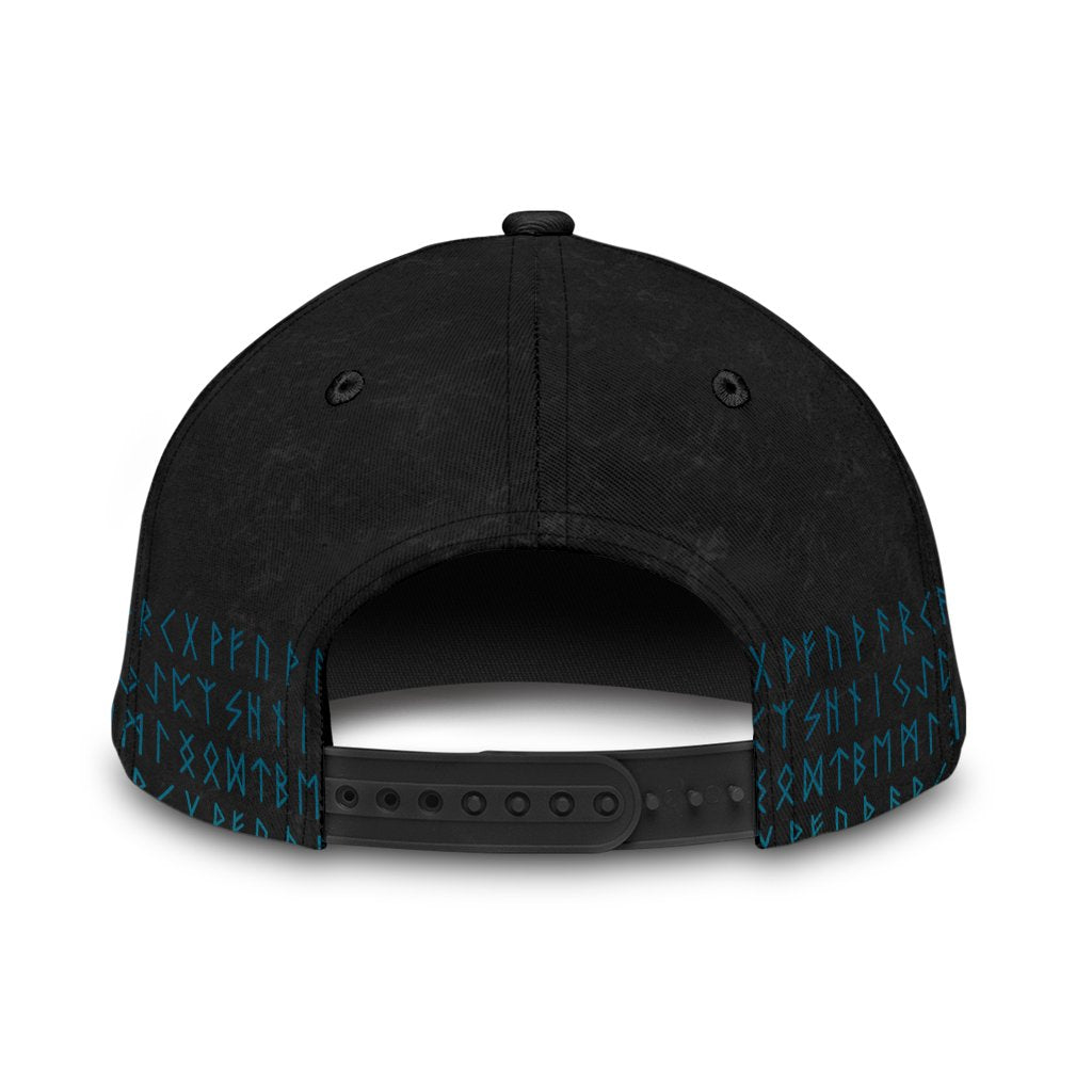 Viking Classic Cap Fenrir Wolf Cyan RLT12