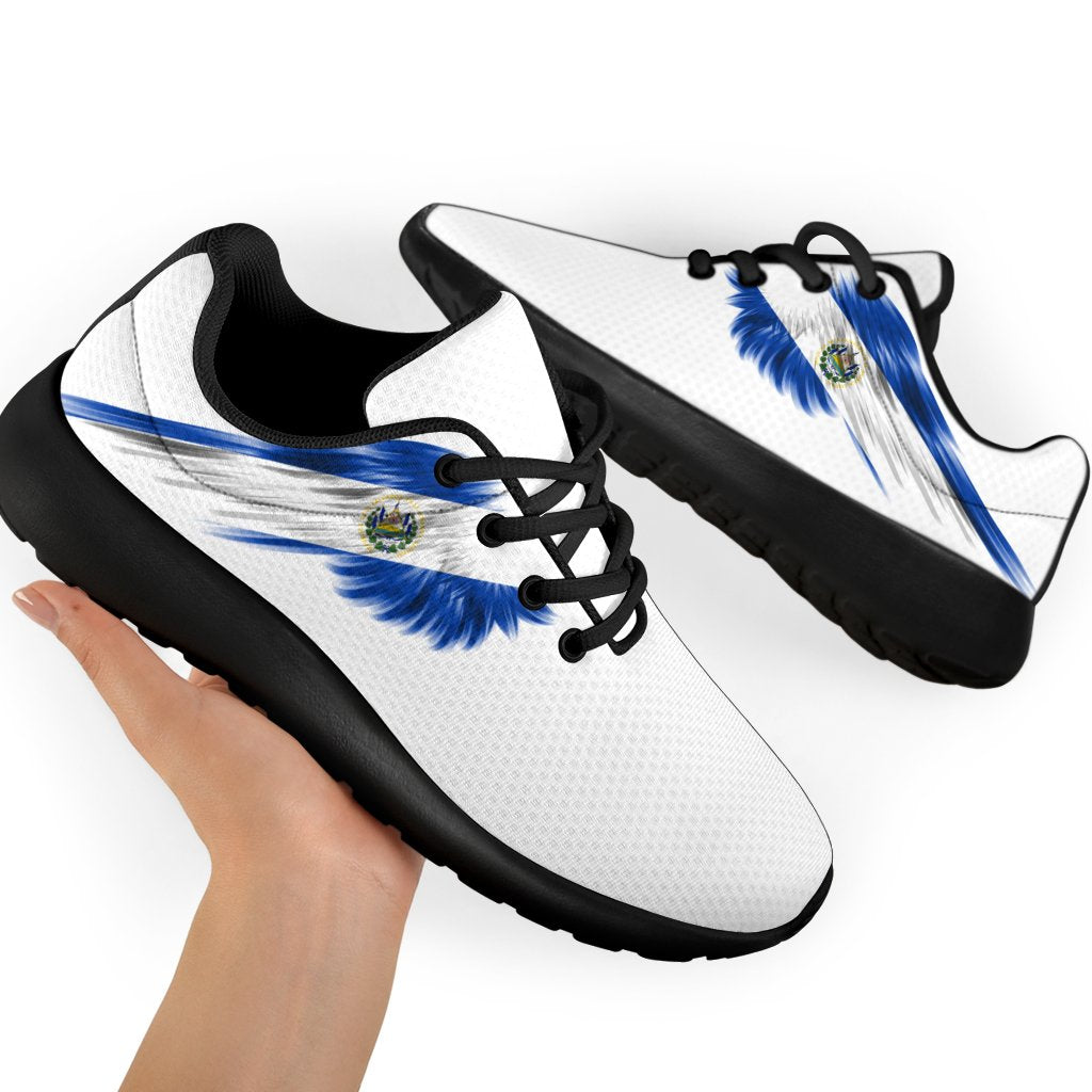 El Salvador Sneakers Wings Flag (Women's/Men's)