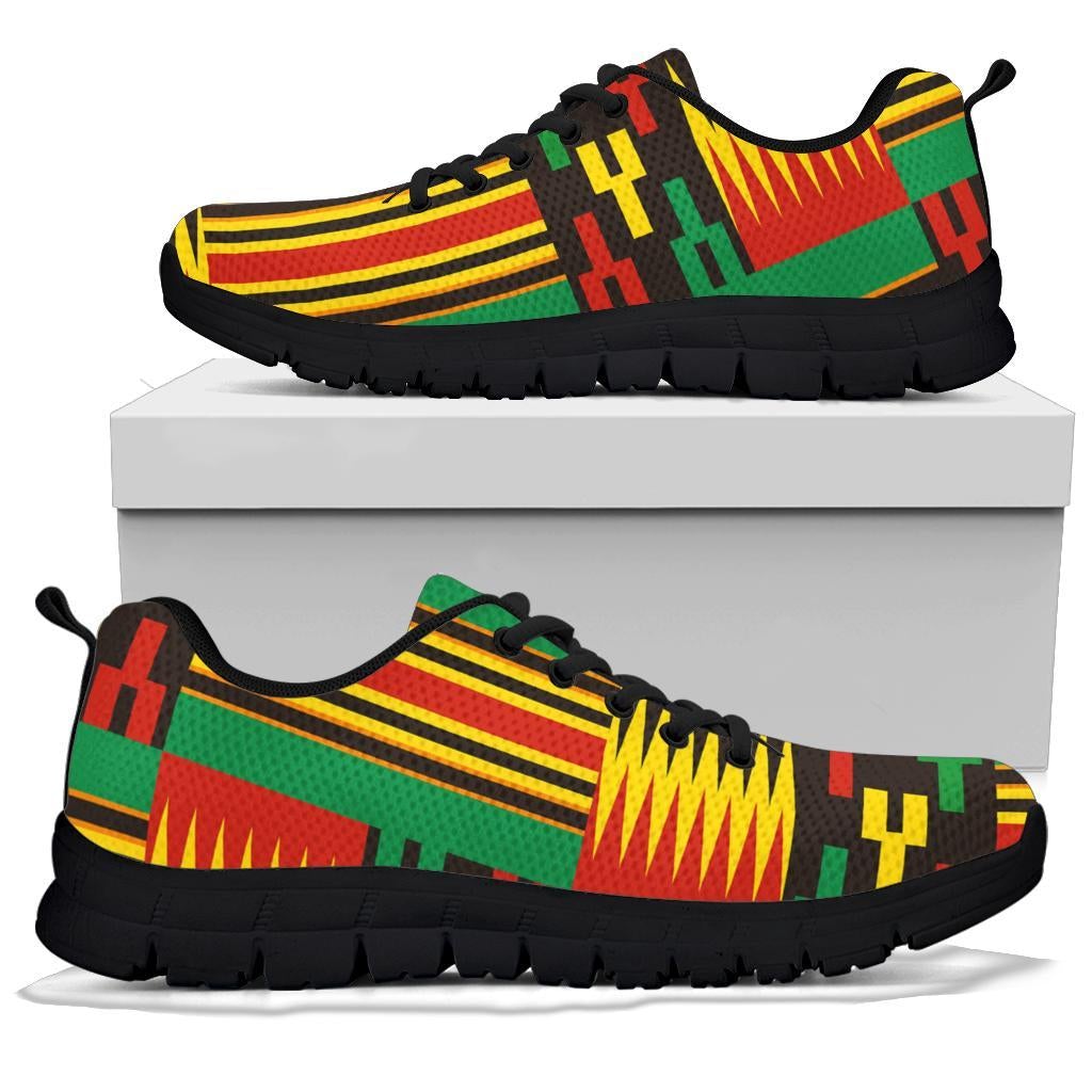 African Shoes - Adwinasa Kente Sneakers