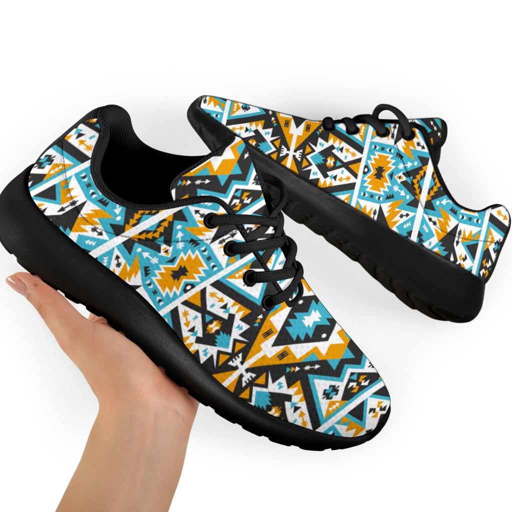 Native American Seamless Ethnic Pattern Sport Sneakers LT10