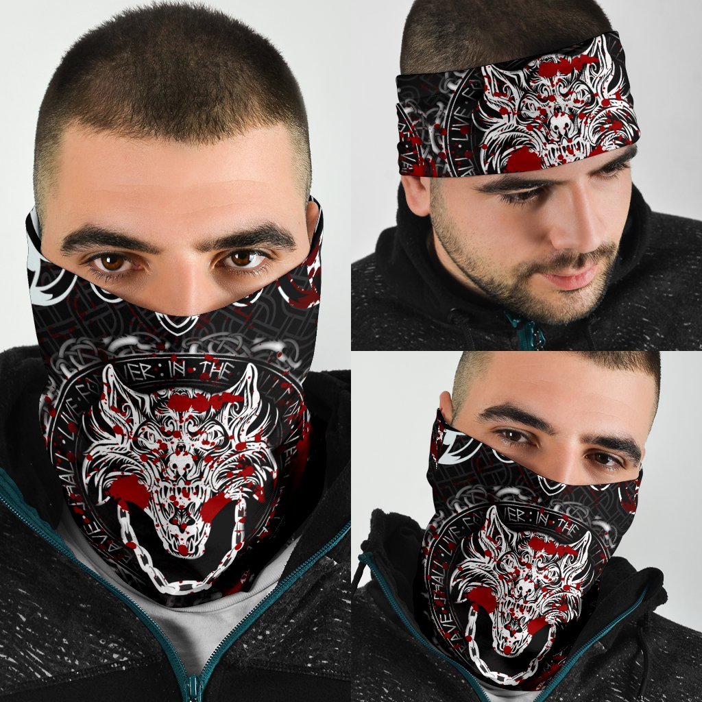 Viking Bandana 3 Pack Fenrir Viking Blood 3D RLT12