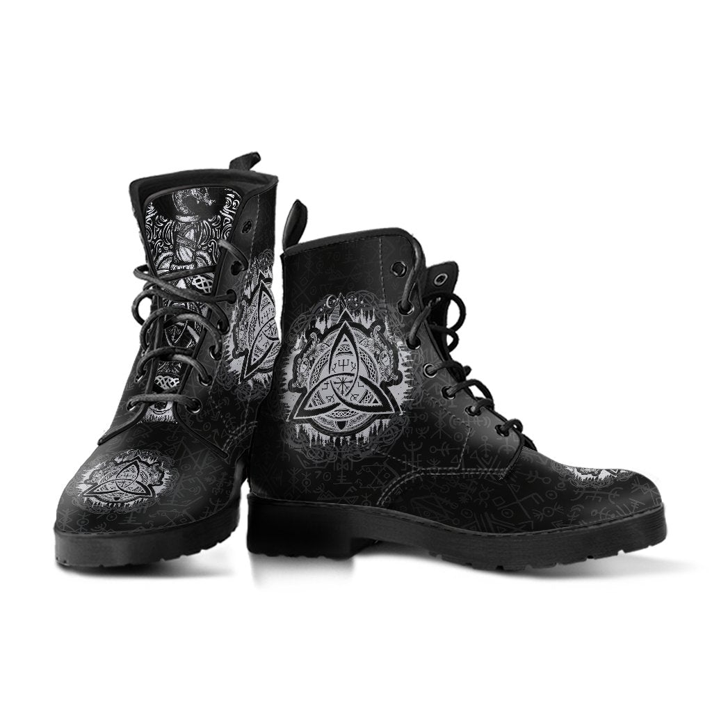 Viking Leather Boots Dragon Celtic RLT12
