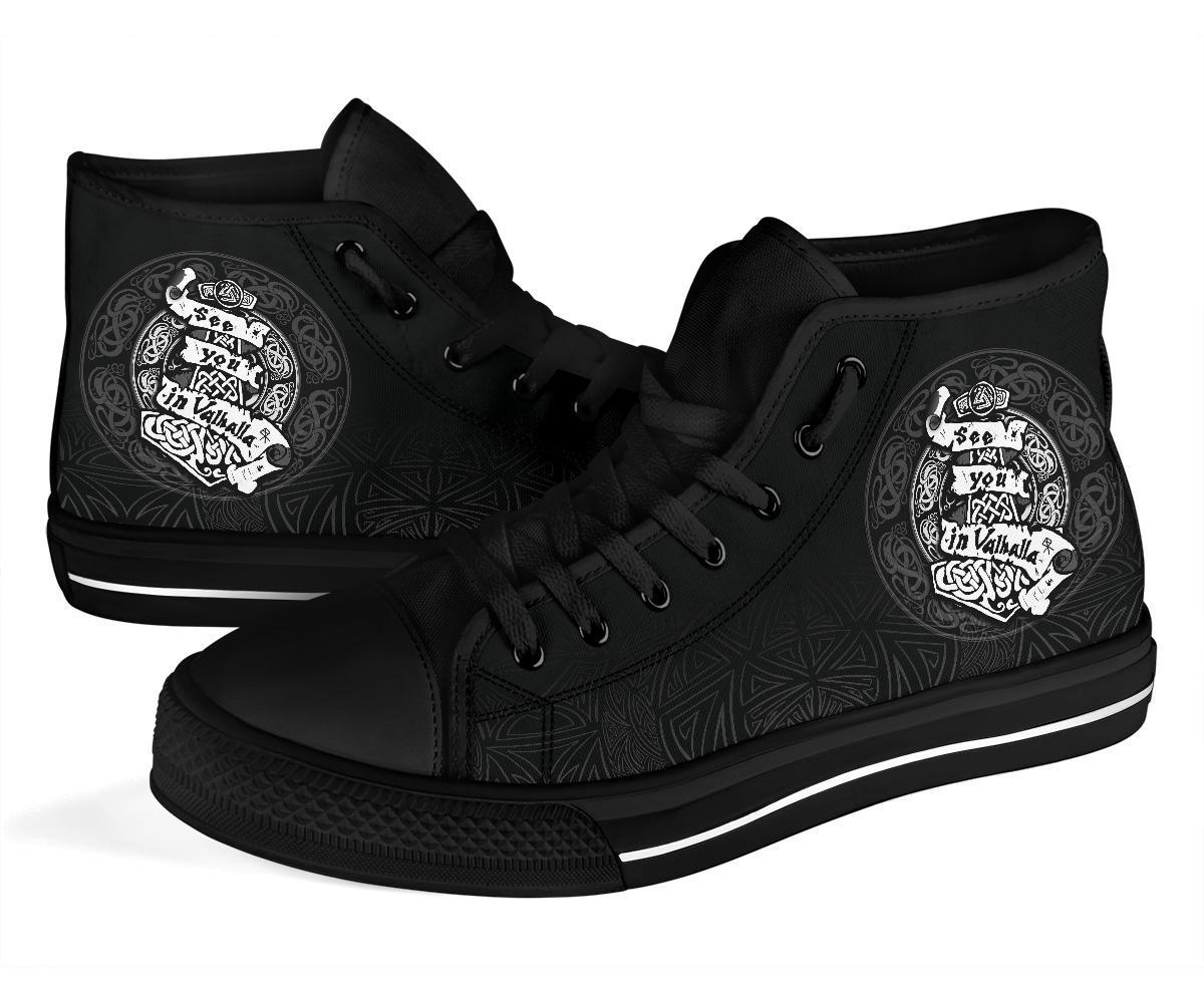 Viking High Top Shoes See You In Valhalla RLT12