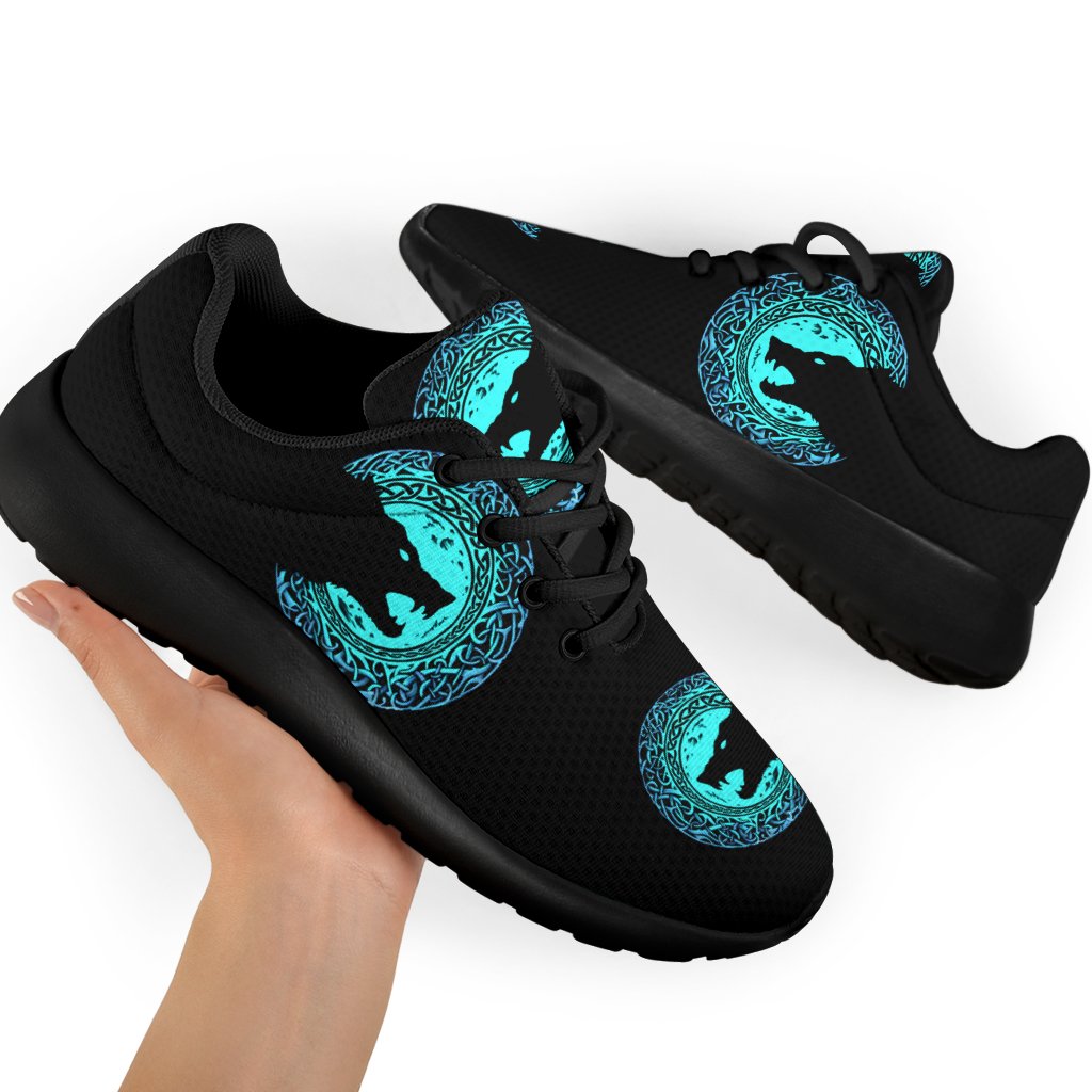 Viking Sport Sneakers - Fenrir Norse Wolf RLT12