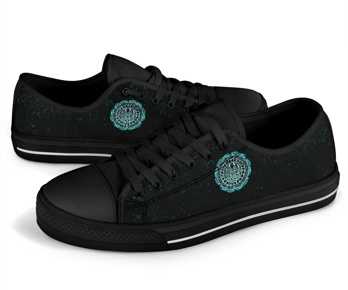 Viking Low Top Shoes Viking Bear Claws Cyan Tattoo RLT12