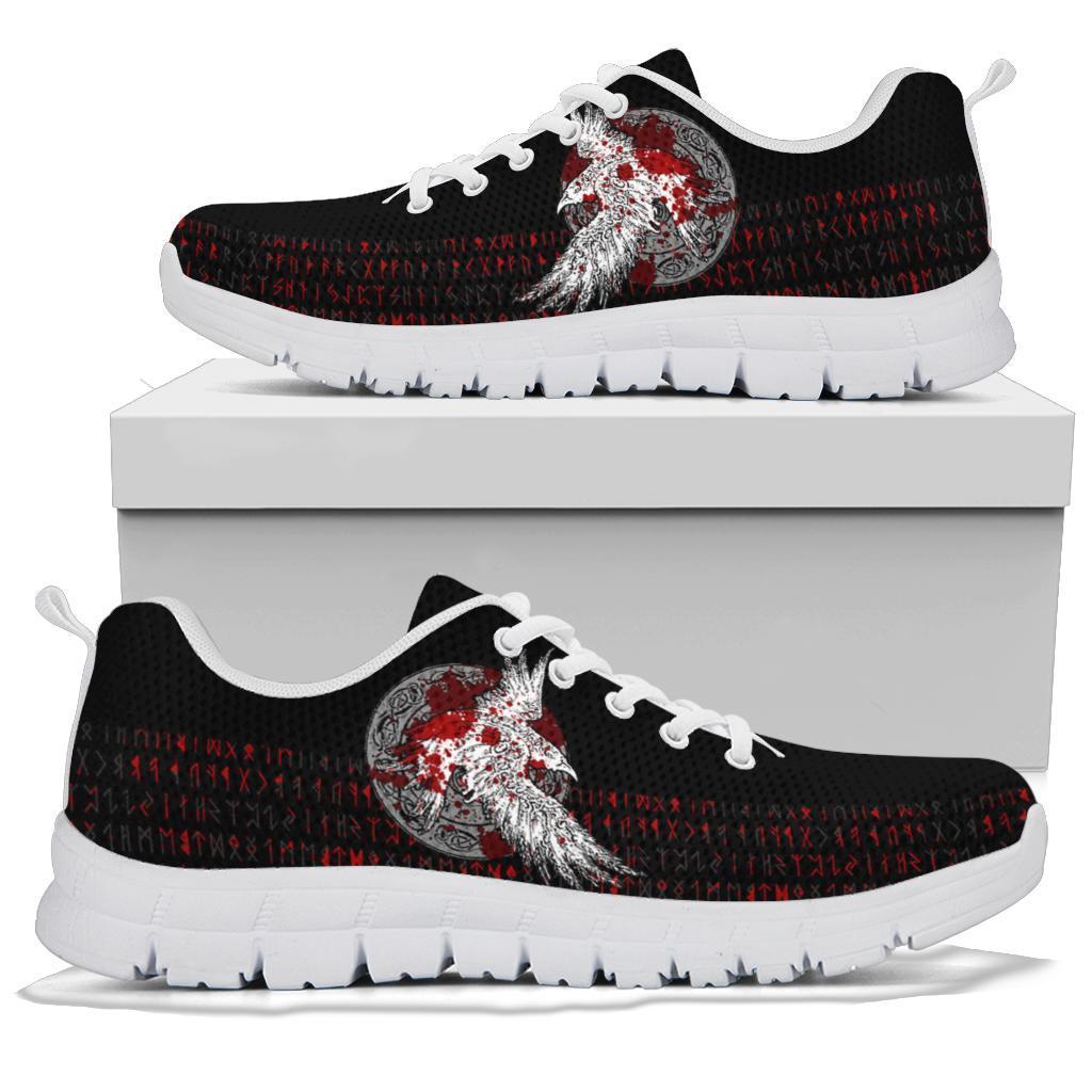 Viking Sneakers - Mystical Raven Tattoo Blood RLT12